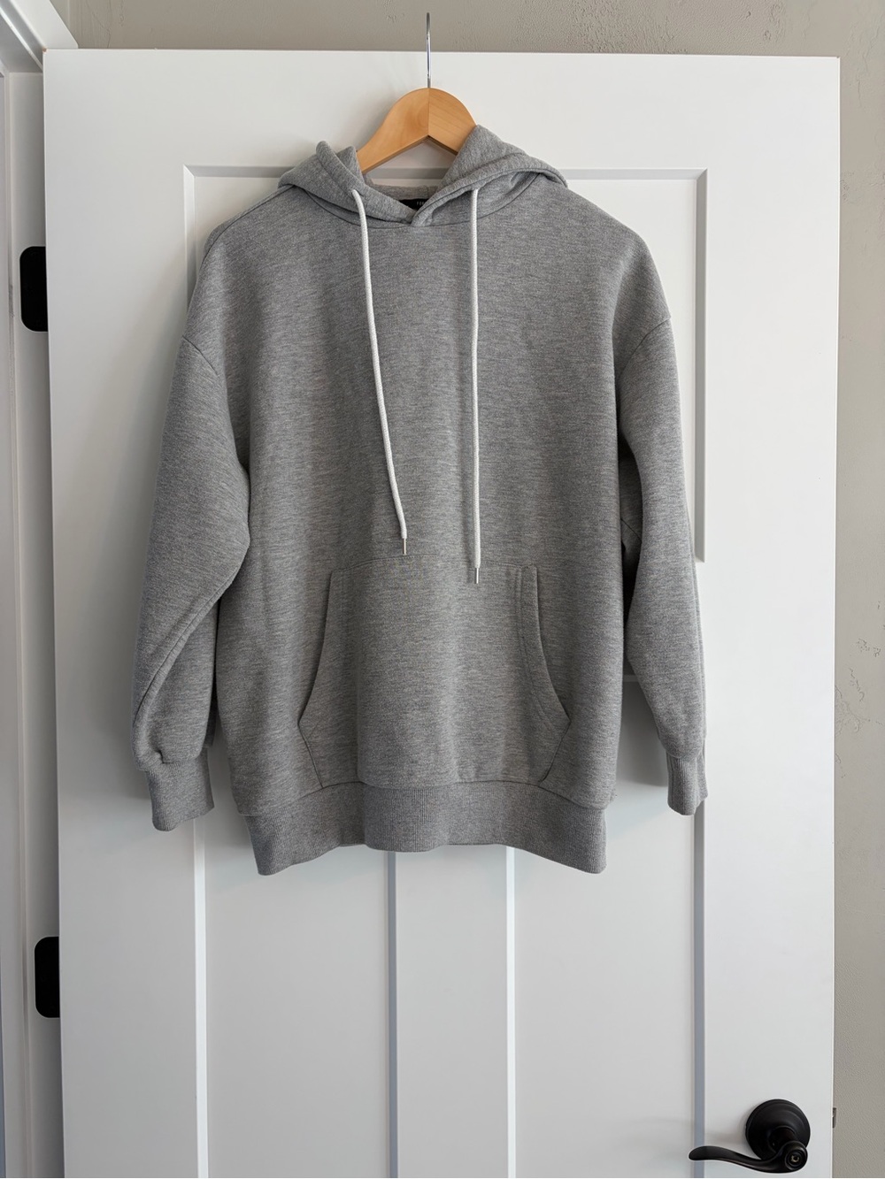 Forever 21 Gray Oversized Fleece Hoodie – XS
